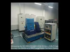SSCG30-2500/9000 30kW 95Nm ±0.2%FS Υψηλή ακρίβεια χαμηλή συντήρηση Σύστημα δοκιμής δοκιμής κινητήρα νέας ενέργειας
