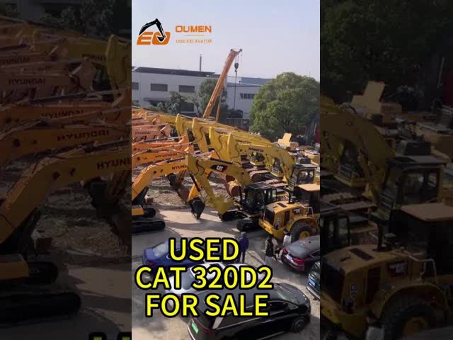 СУПЛЕННЫЙ ГОЛОБ В хорошем состоянии ГОЛОБ CAT 320D2 РАЗВОРНЫЙ экскаватор Низкая цена для продажи
