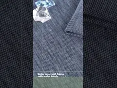 Moisture Wicking Solid Knit Fabric , Pure Cotton Breathable Solid Dyed Fabric