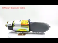4BT 4B3.9 Engine 24V Fuel Shutoff Solenoid Valve 386-4274 3864274 For  CAT E320 E200B Excavator