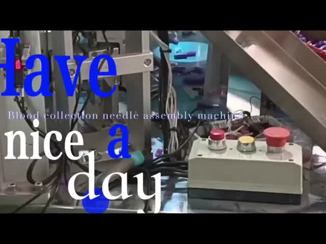 CE Medical Blood Collection Device Assembly Machine 2500-8000pph