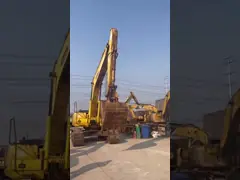 High Performance Used Komatsu PC220-7 Excavator 22 Tons Original Komatsu Excavator