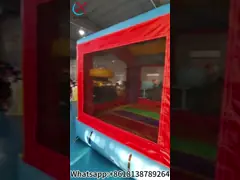 Bounce House Commercial Inflatable Jump Bouncy Castle Inflatable Bouncer Untuk Anak-anak