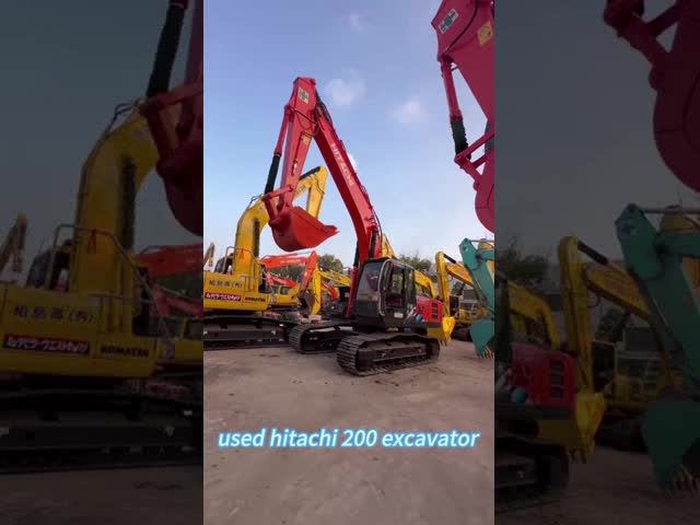 Оригинальный экскаватор Hitachi ZX200-3 20 тонн для импортных строительных машин