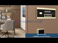 120 kg Patentierte Schrauben Doppel-Alarm Schließfach elektronisches Schloss YB/N7-150D