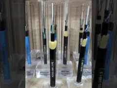 ADSS Cable de fibra óptica de auto-suporte de todos os dielétricos 12 núcleos para comunicação na Internet