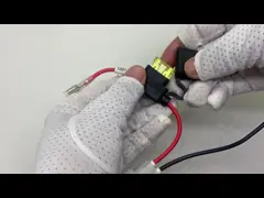 20A Power Battery Terminal Fuse holder with SAE to female Spade Pigtail connector