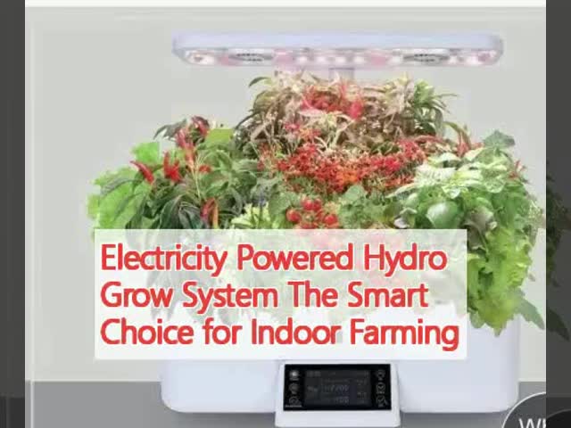 電気駆動水力栽培システム 室内農業のためのスマート水力栽培植物ポット