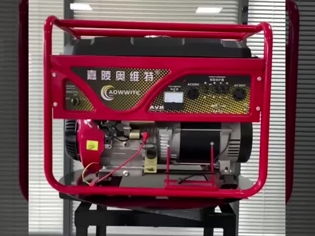 3kw 3.75kva 家庭用オープンフレームガソリン発電機 シングルフェーズ電気発電機