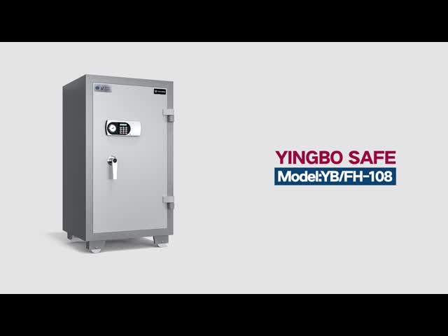 電子デジタルロック 防火セーフ ボックス 防火 120mins YB/FH-108