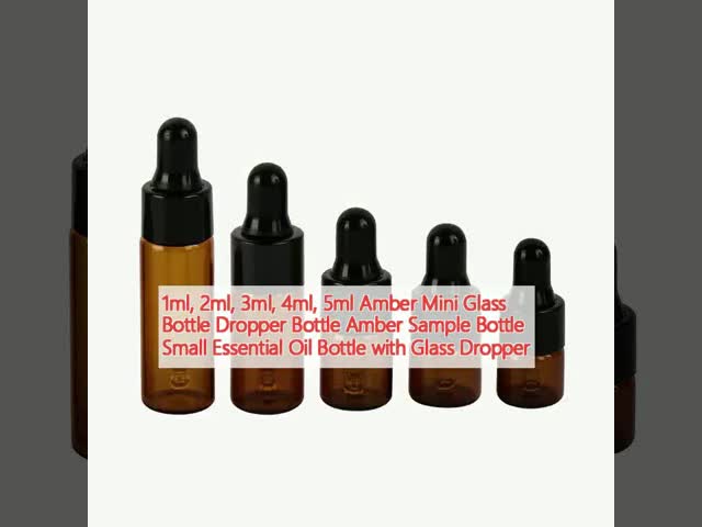 30ml 50ml 100ml Square Clear Glass Dropper Bottle Eco Friendly Bamboo Essential Oil Bottle