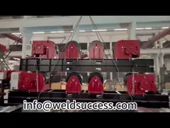 CR-50 Conventional Welding Rotator For Pipe Butt Lead Screw With PU Wheels