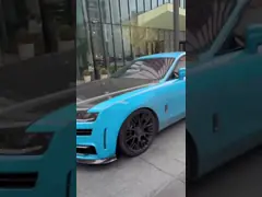 Rolls-Royce Ghost Karbonfaserkarosserie Kit Ghost Mansory-Stil Vorder- und Rückstoßfänger Spoiler Haube Schutzflügel