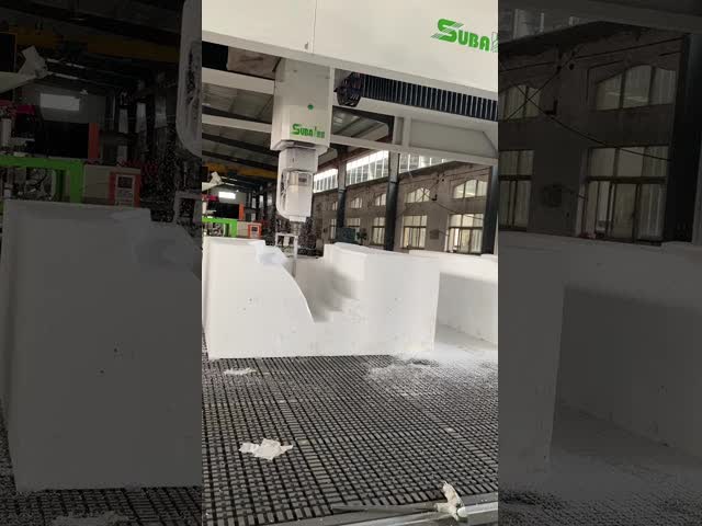 Polyurethane Foam Wood Mold Engraving Four Axis Machine