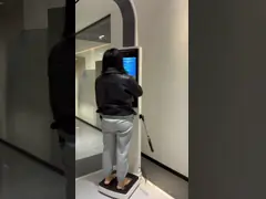 Professional 8 Electrodes Body Composition Fat Analyzer Height Weight Scale with Printer