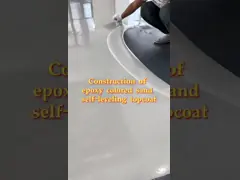 Low Odor Formulations Industrial Epoxy Floor Coating For Hospitals And Schools