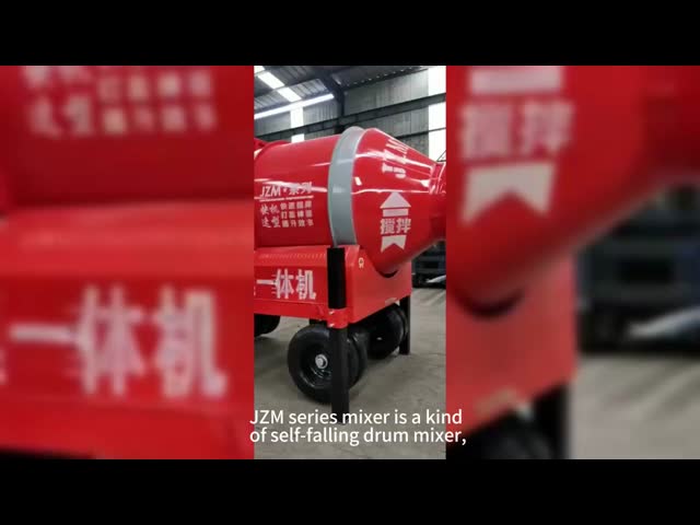 750Ltr 自転載水泥ミキサー 自動自転バッチング コンクリートトラック