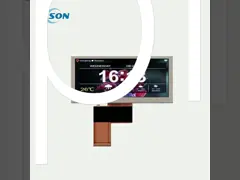 3.9 Zoll 480x128 Landschaftsleiste LCD-Display 500 Cd/M2 Streckleiste LCD-Monitor individuell angepasst