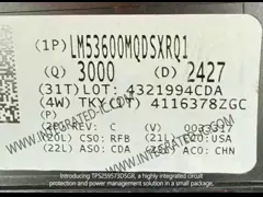 TPS259573DSGR Integrated Circuit Chip 4a Electronic Fuse WSON-8 Hot Swap Controllers
