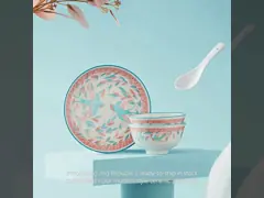 جاهز للشحن في المخزون اللون المخصص الطراز الحديث السيراميكية لوحة أطباق العشاء