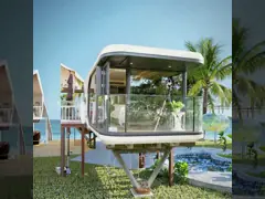 Portable Capsule Mobile Home 38m² Expandable And Comfortable Living Space