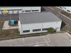 Prefab Industrial Steel Buildings with Aluminum Alloy Windows