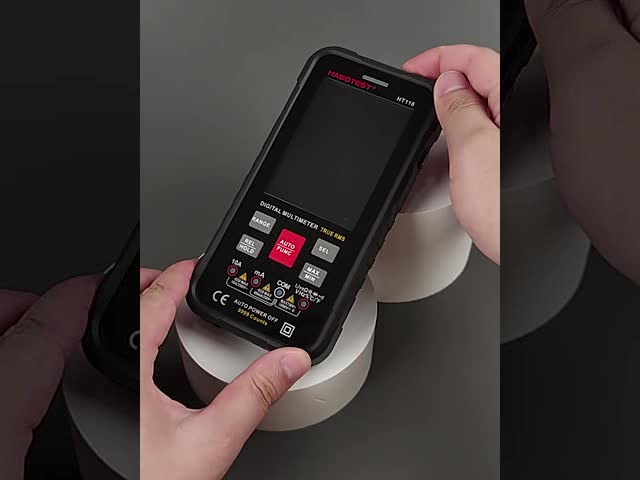 HT116 デジタルマルチメーター 9999 自動回数計 1000V 10A テストメーター オム Hz 容量 リアル RMS スマート マルチテスト