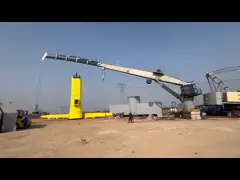 OUCO 3T40M Grue Téléscopique Offshore pour plateforme pétrolière et gazière video