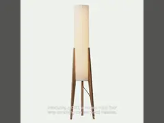 Wabi-sabi retro new living room bedroom designer sofa floor lamp