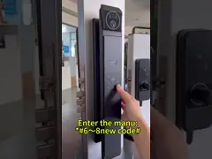 Qleung S940max Remote Visual Intercom 3D Face Fingerprint Password mở khóa Smart Door Lock