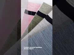 Atmungsaktive und trockene, weiche und hautfreundliche Stoffe aus gestreiftem Material für lässiges Tragen