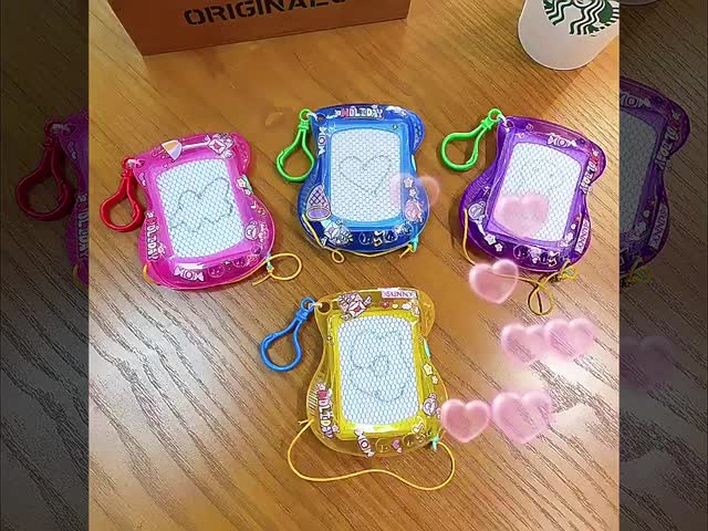 子供 絵板 玩具 吊飾 磁気 ペン ステッカー 調整可能