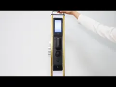 Qleung S959MAX Mặt Biometric Video gọi Nhận dạng vân tay Thẻ khóa Tuya Ứng dụng Khóa cửa thông minh hoàn toàn tự động