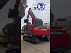 DX140 używana koparka Doosan 14 ton z przełomową wydajnością