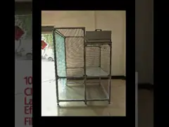 10-14days Leading Time Clean Room Booth with Laminar Flow and 99.999% Efficiency At 0.3 Um Hepa Filters