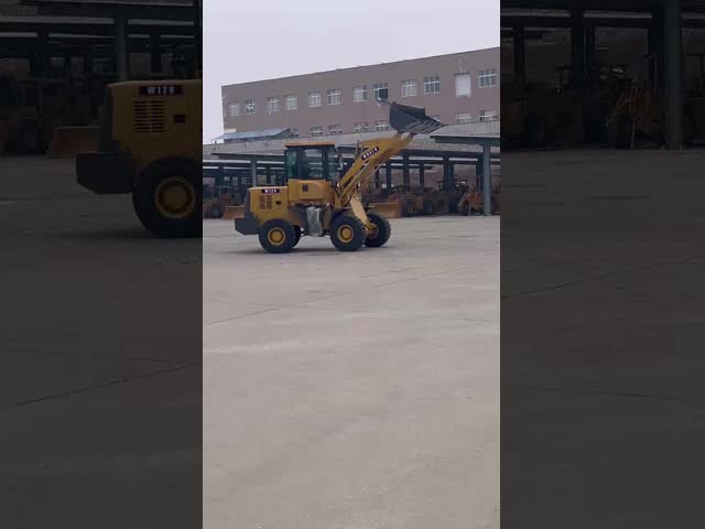 Front end loader W120 Operating weight 2 tons for agriculture quarry bucket 0.6 m3 0.8 m3