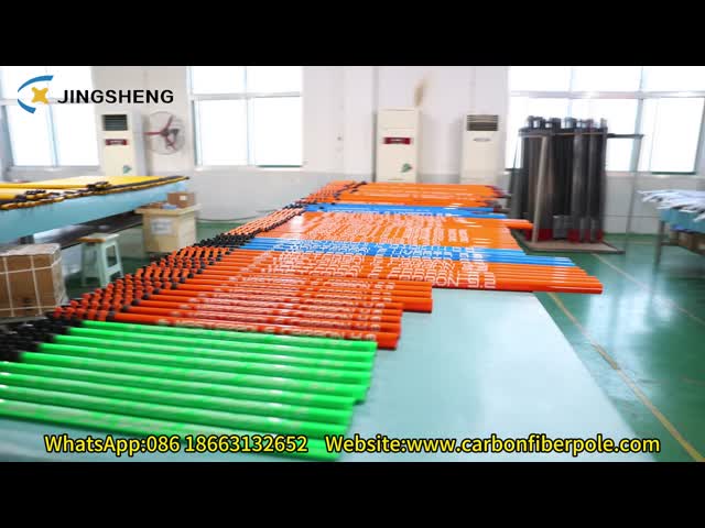 High Flexuralstrength Carbon Fiber Pole OEM Offering Customization Options for Specialized Requirements