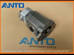 2745947 274-5947 Gear Pump Excavator Hydraulic Pump Fitting For 305.5
