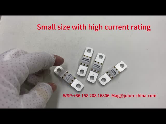 EV Car Charger Ceramic Auto Fuses ASTM 121601 350A 125VDC