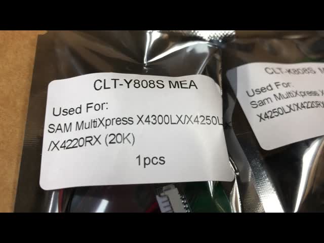 CLT-K808S CLT-C808S CLT-M808S CLT-Y808S サムスン SL X4250LX X4300LX X4220RX プリンターカートリッジチップのためのトナーリセットチップ