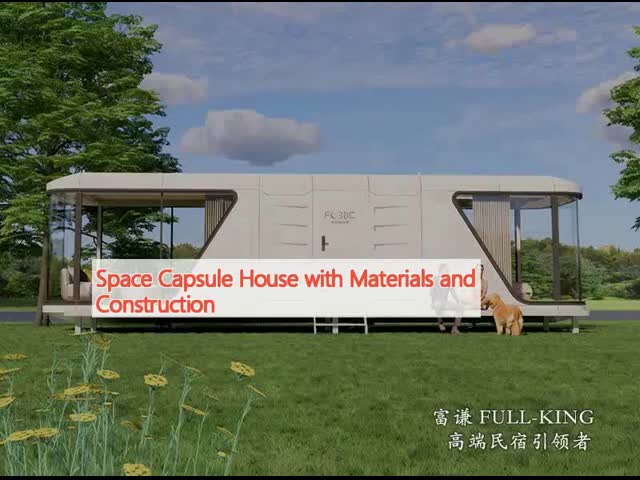 隔水 防火 防火 宇宙 カプセル 家 材料と建築物