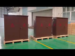 45Kva Three Phase Pad Mounted Transformer Oil Immersed Distribution 12470V Step Down UL Certified