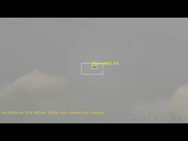 360度EO/IRドローン検出と追跡プラットフォーム 双チャンネル画像とモーション制御