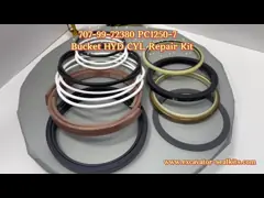 Must-Stock! Part Numbers 707-99-72380  Compatible With Komatsu PC1250-7 Excavators – Engineered For Ultra-Durable Large Excavator bucket Cylinder Seal Kits