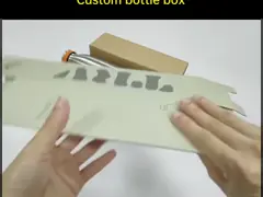 Coated Paper Cosmetic Box voor duurzame en milieuvriendelijke verpakkingen