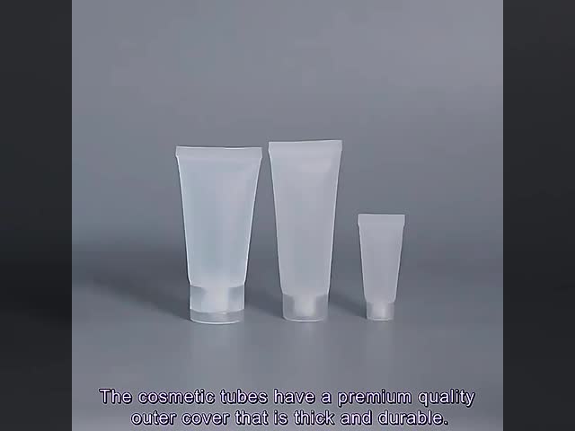 空の化粧品包装 シルクスクリーン付き2層PEチューブ