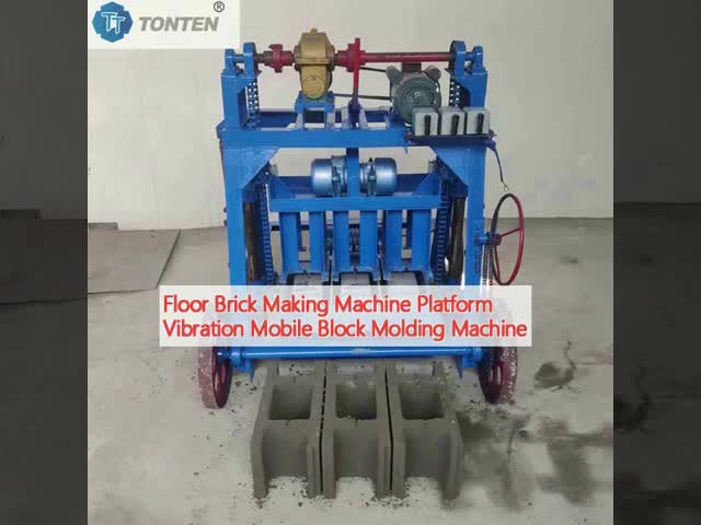 床 レンガ 製造 プラットフォーム 振動 移動 ブロック 鋳造 機械