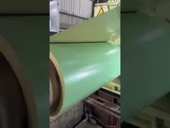 COLOR Steel PPGI 0.09-0.7Thickness TDC51D Prepainted Galvanized Steel Sheets Color Coil With Strong Anti-corrosion Green Color
