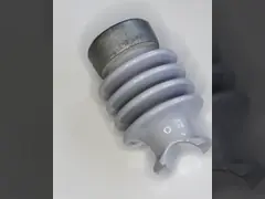 IEC Standard Electrical Porcelain Insulators , 27KV Pin Post Insulator