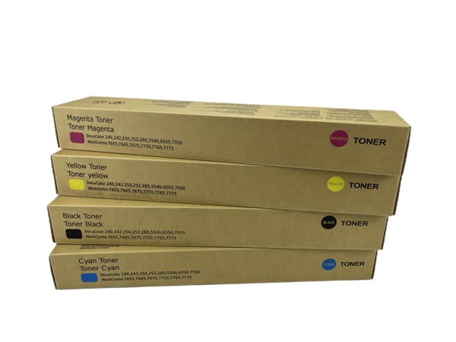 Патрон тонера для Xerox Workcentre 7655 7665 7675 (006R01219 006R01220 006R01221 006R01222)